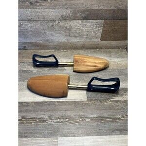 Vintage Rochester Shoe Tree Co. Mens Shoe Trees Wood/Metal Stretchers XL